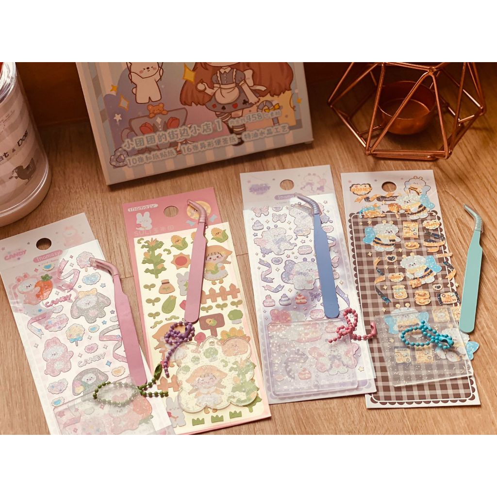 

STICKER KEYCHAIN DIY