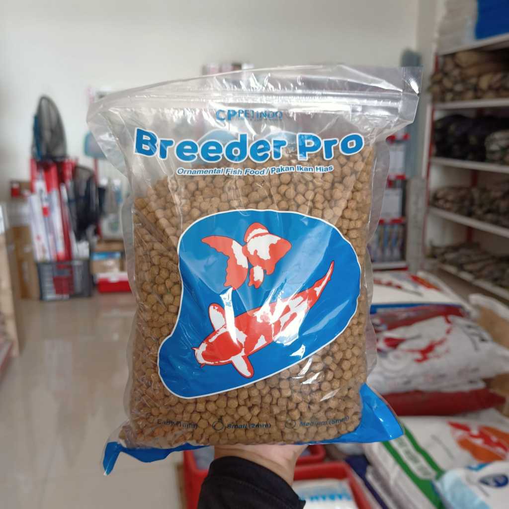 Pakan Koi Repack Breeder Pro - PK 2 - PK 5 - PK Spesial 500GR - Taisho color M 500gr