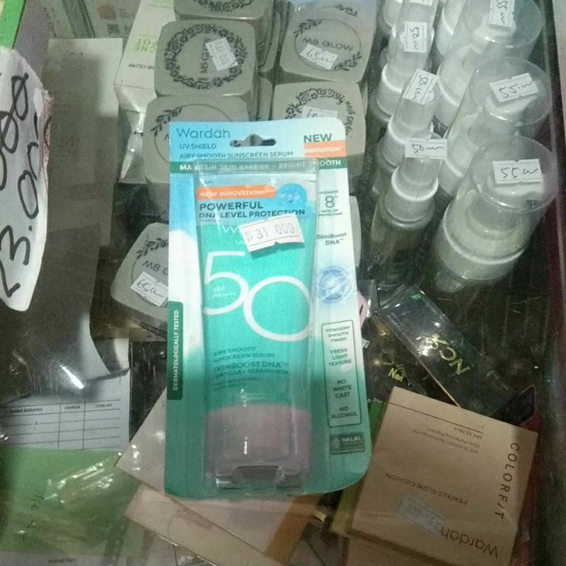 WARDAH SUNSCREEN serum SPF 35 dan spf 50