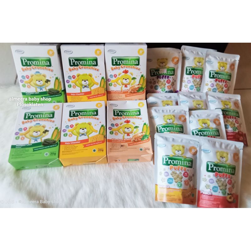 Promina baby crunchies/ Camilan bayi/ Camilan sehat
