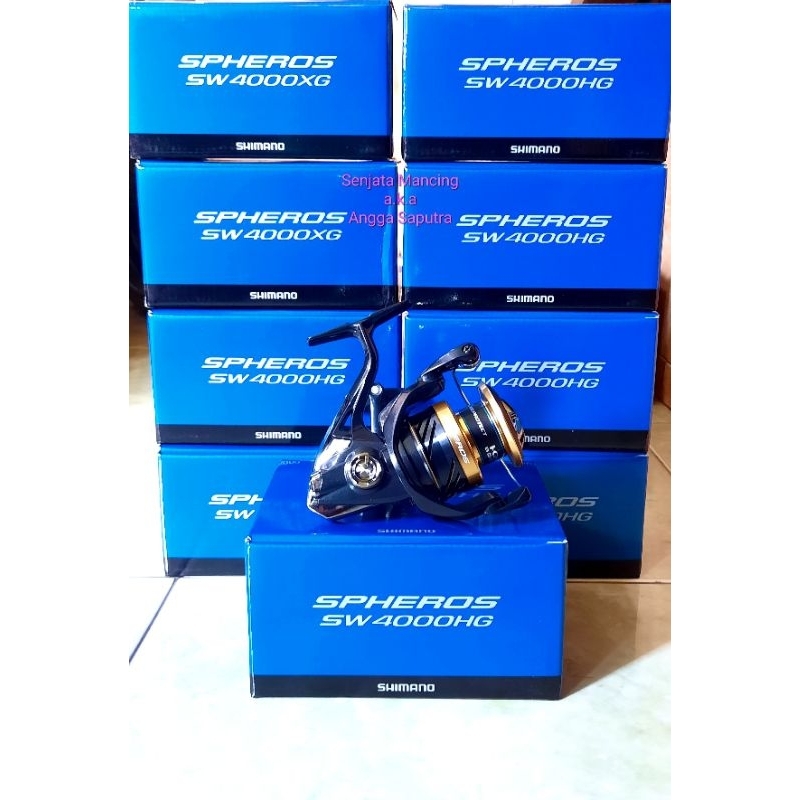 Reel Shimano Spheros SW 3000XG 4000HG dan 4000XG