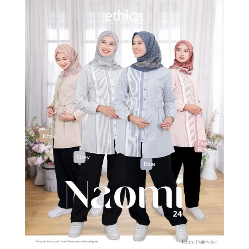 ETHICA NAOMI 24 TUNIK MUSLIMAH CASUAL ORIGINAL