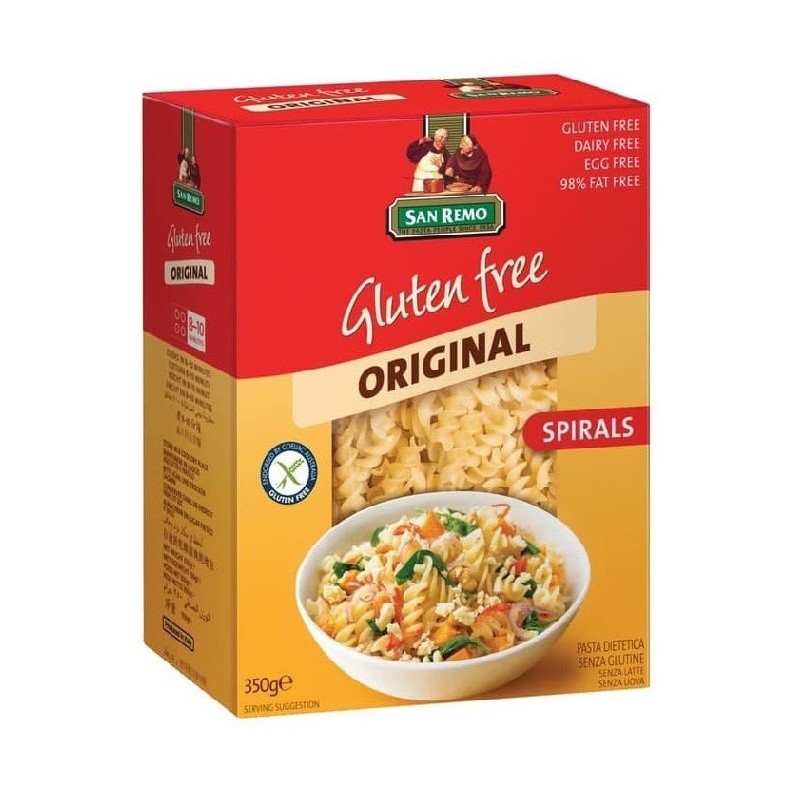 

spiral san remo gluten free 350