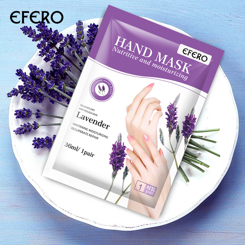 Efero Hand Mask memutihkan mengelupas sel kulit mati Tangan Kering Masker Tangan Pengelupas Kulit Ma