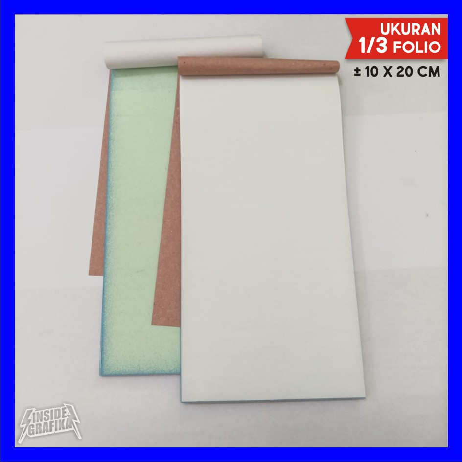 

Nota Polos Kosongan 2 Ply Ncr Langsung Tembus Carbonless Kosong Note Catatan Coret COretan Polosan