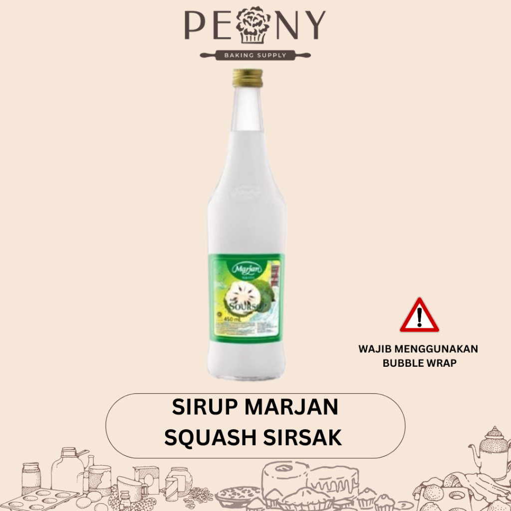 

MARJAN SIRUP SQUASH SIRSAK 460 ML