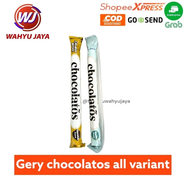 

gery chocolate all variant rasa, rasa vanila 16 gram