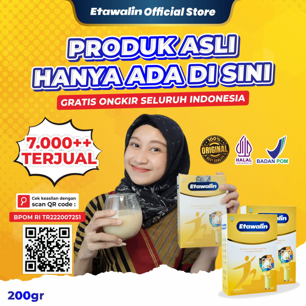 

ETAWALIN - SUSU KAMBING ETAWA PREMIUM BPOM SOLUSI NYERI SENDI DAN PEGAL LINU PENYAKIT URAT DAN REMATIK DENGAN KANDUNGAN MANFAAT YANG LEBIH BANYAK | ORIGINAL GRATIS ONGKIR BISA COD (1BOX) GROSIR LEBIH MURAH original