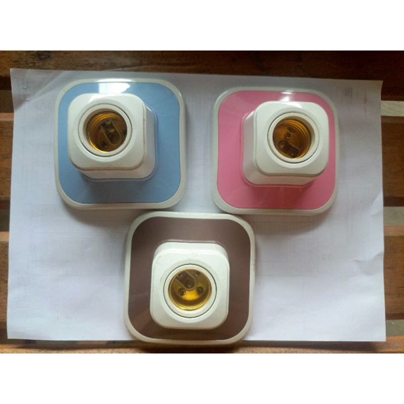 fiting plafon warna warni kotak termurah