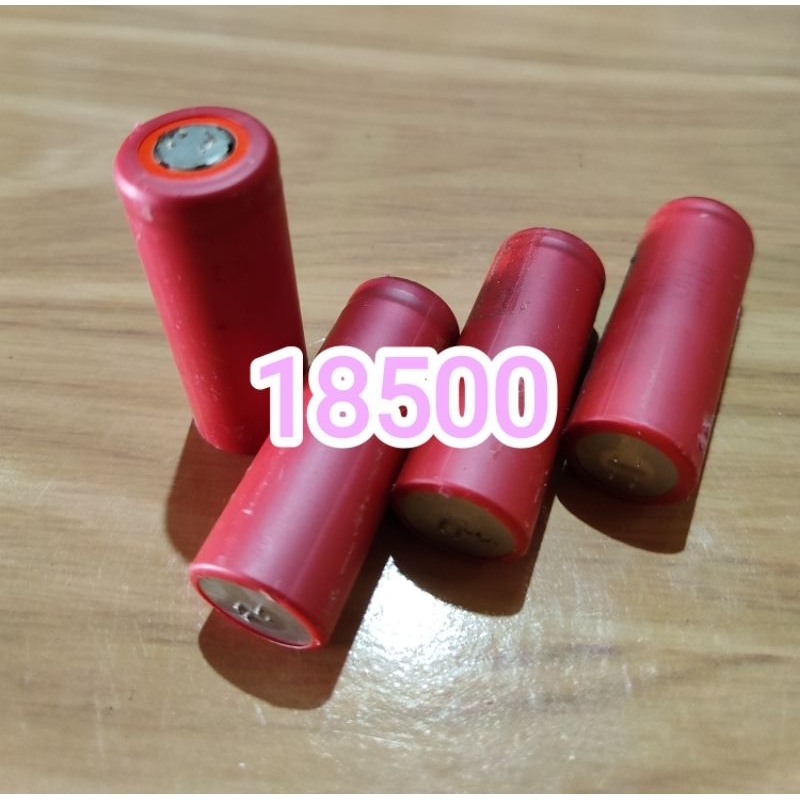 BATERAI TIPE 18500 TEGANGAN 3,7V