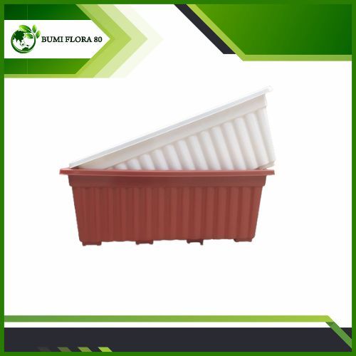 Pot Alpen PA 60 Ruplas / Pot Plastik / Pot Bunga Panjang/pot panjang