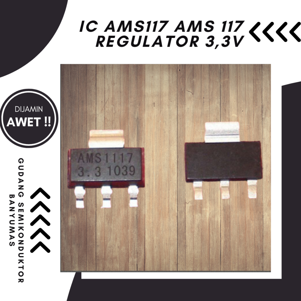 IC ams117 ams 117 regulator 3,3v ic regulator ams 117