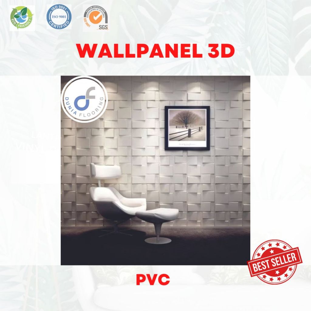 WALL PANEL PVC 3D