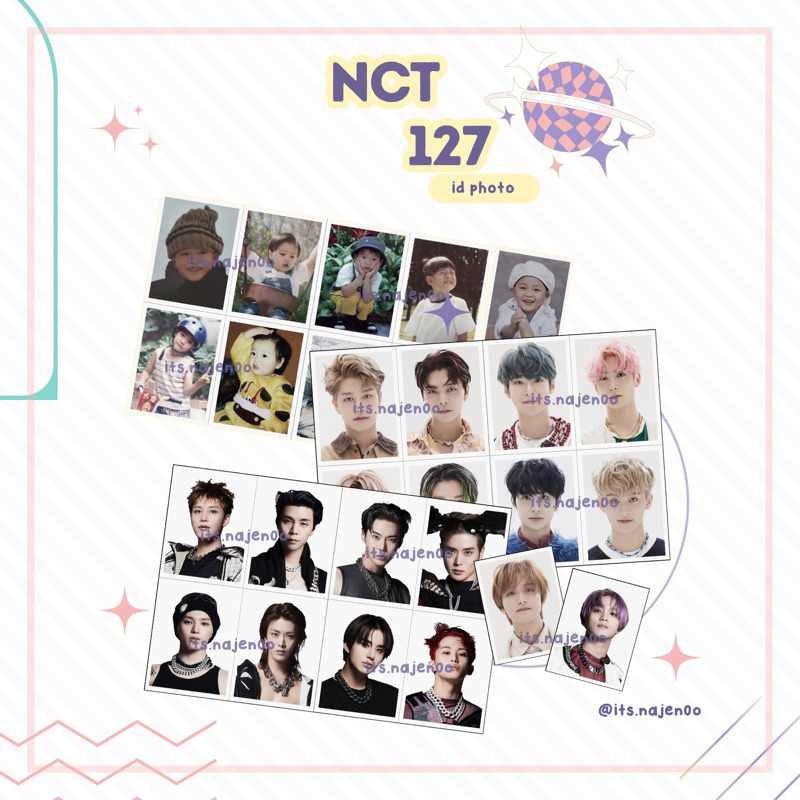 [UNIT] NCT 127 ID PHOTO/ PAS FOTO 3x4 - ILICHIL VER