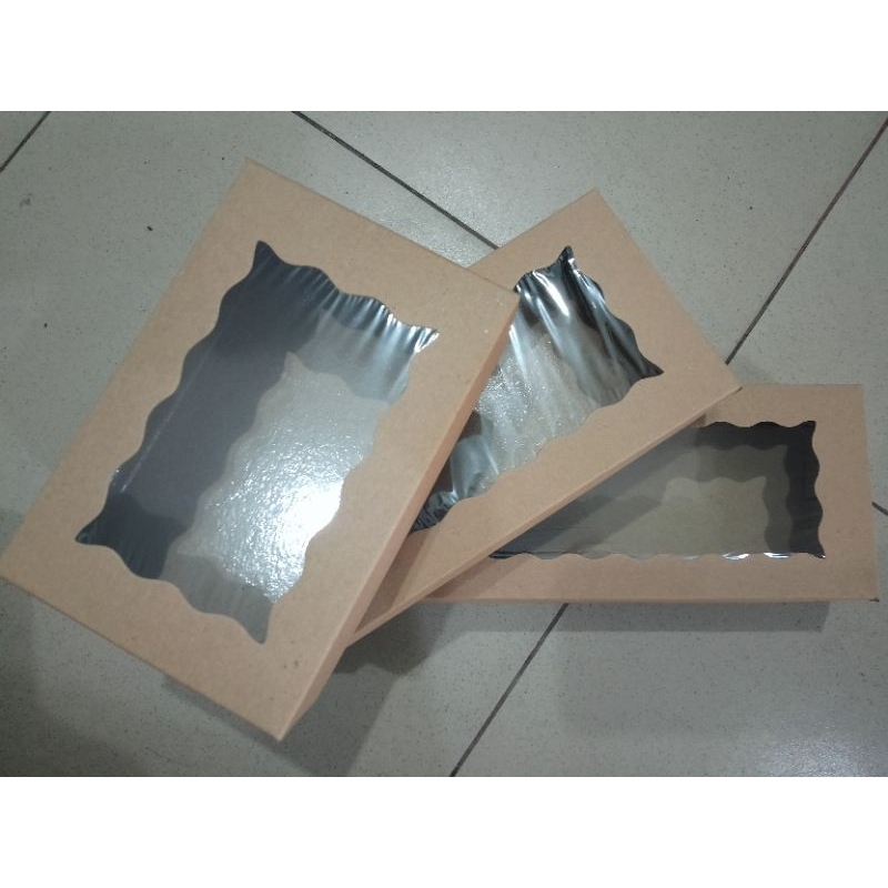 

Box Brownies / Kotak Brownies / Dus Brownies food grade / Laminasi /10pcs