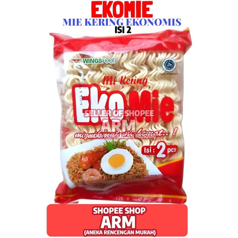 

Ekomie Mie Kering Isi 2 (110gr)