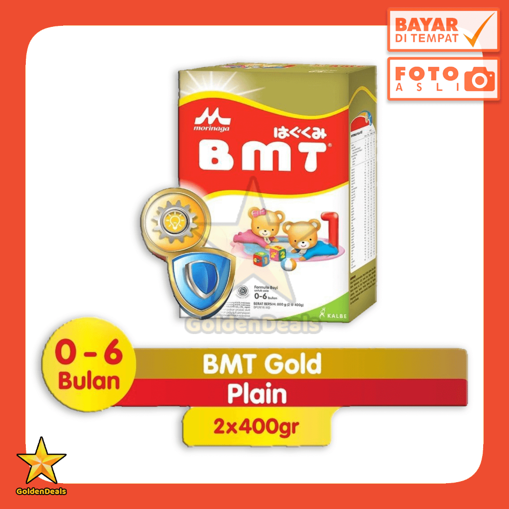 [800 Gram] Susu Morinaga BMT Gold 800 gr - Susu Formula Bayi 0-6 Bulan