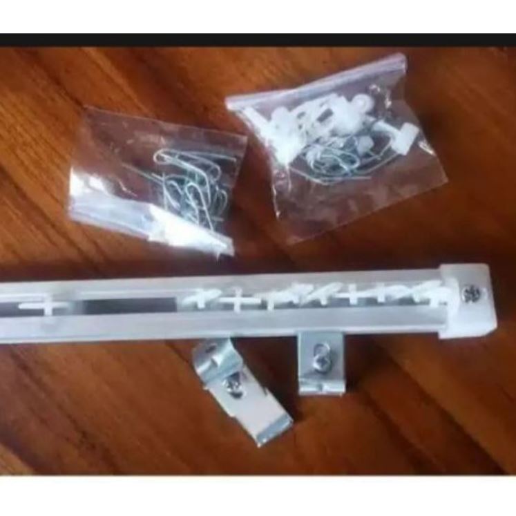 BATANG GORDEN KOTAK VITRASE ALUMINIUM FULL SET