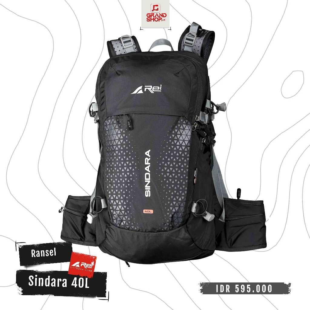 Tas Ransel Gunung / Semi Carrier Sindara 40 Liter Arei Outdoorgear