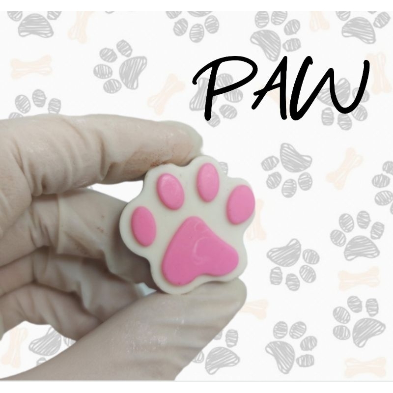 

coklat PAW lucu kemasan plastik / souvenir coklat
