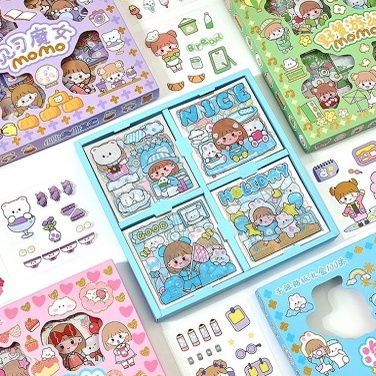 

Terkini A ZAHRA 100 Lembar Stiker Waterproof Sticker Botol Minum Tumblr Viral Lucu Korea DIY/Stiker Aesthetic DIY Buku Diary / Stiker Tumblr / Stiker Deco Stok Banyak