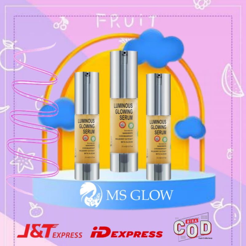 serum luminous glowing ms glow Ms glow serum luminous glowing