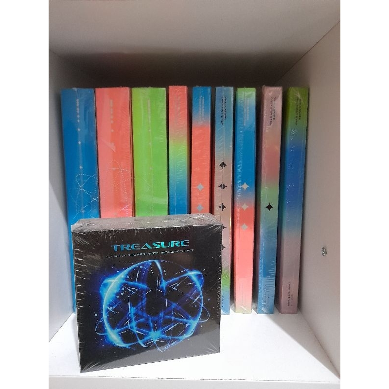 ALBUM TREASURE SEALED OFFICIAL THE FIRST STEP & THE TREASURE EFFECT (CEK DESKRIPSI TERLEBIH DAHULU)