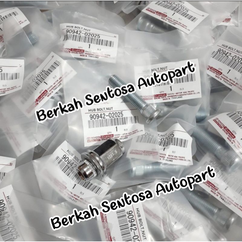 Baut roda mur racing set hilux innova inova fortuner  90942-02025