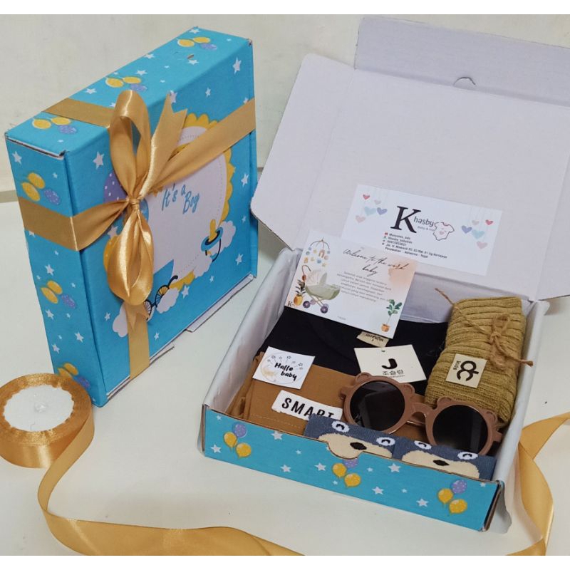 gift box baby, hampers baby newborn, kado bayi baru lahir, kado bayi laki & perempuan, bingkisan lah