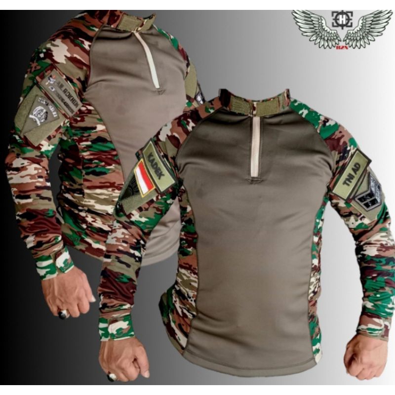 BAJU KAOS BDU CIANGI TNI,BAJU KAOS BDU LORENG KASAD,KAOS BAJU BDU LORENG BARU,BDU CIANGI TNI