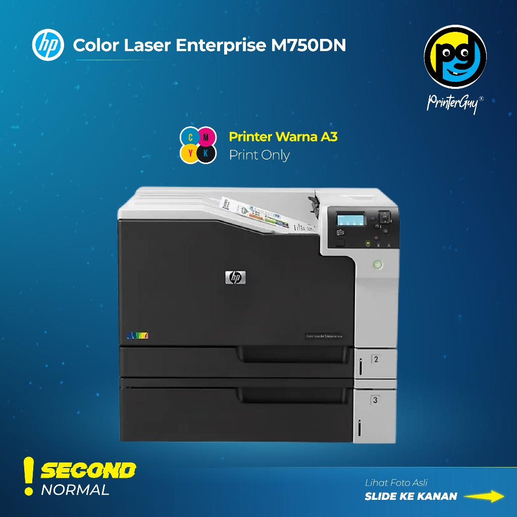 Printer hp laserjet m750 rasa baru