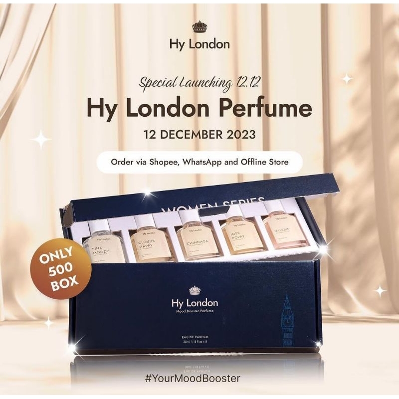 HY LONDON Exclusive Parfume Package Eau De Parfum 35ml x 5