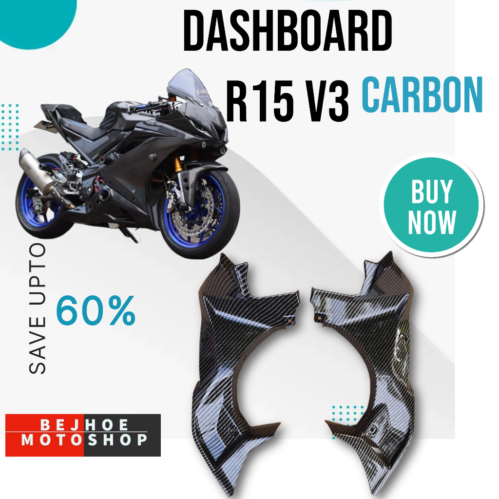 Carbon dashboard R15 VVA v3 panel speedometer r15 carbon