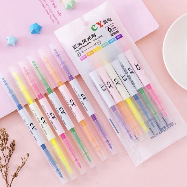 

Ready Stabilo Set Warna Warni Highlighter 6 Pcs Candy Colour Spidol Tulis Menggambar Anak Alat Tulis Kantor Terkini