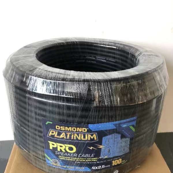 Kabel Speaker Kabel Spiker Isi 4 Osmond Platinum Ukuran 4x2,5 1 Meter