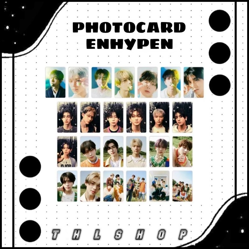 PHOTOCARD SET ENHYPEN ORANGE BLOOD KPOP KOREAN PC