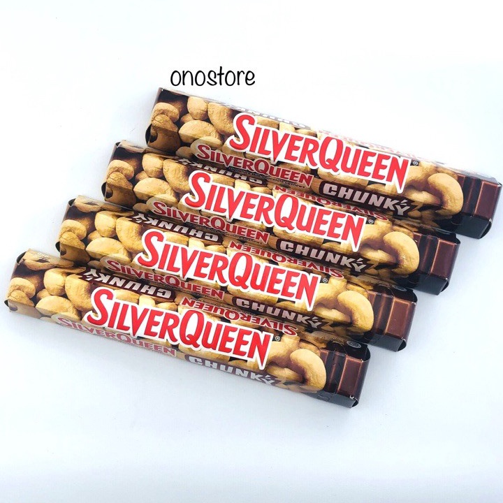 

KODE YZR854 Silverqueen Chunky Bar Cashew 95 gram/95 gr/95