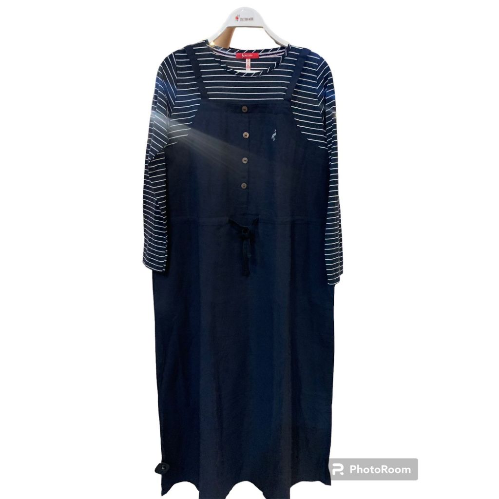 GAMIS CRESSIDA LADIES NAVY KEKINIAN CRESSIDA ORIGINAL 100% - MURAH - COD