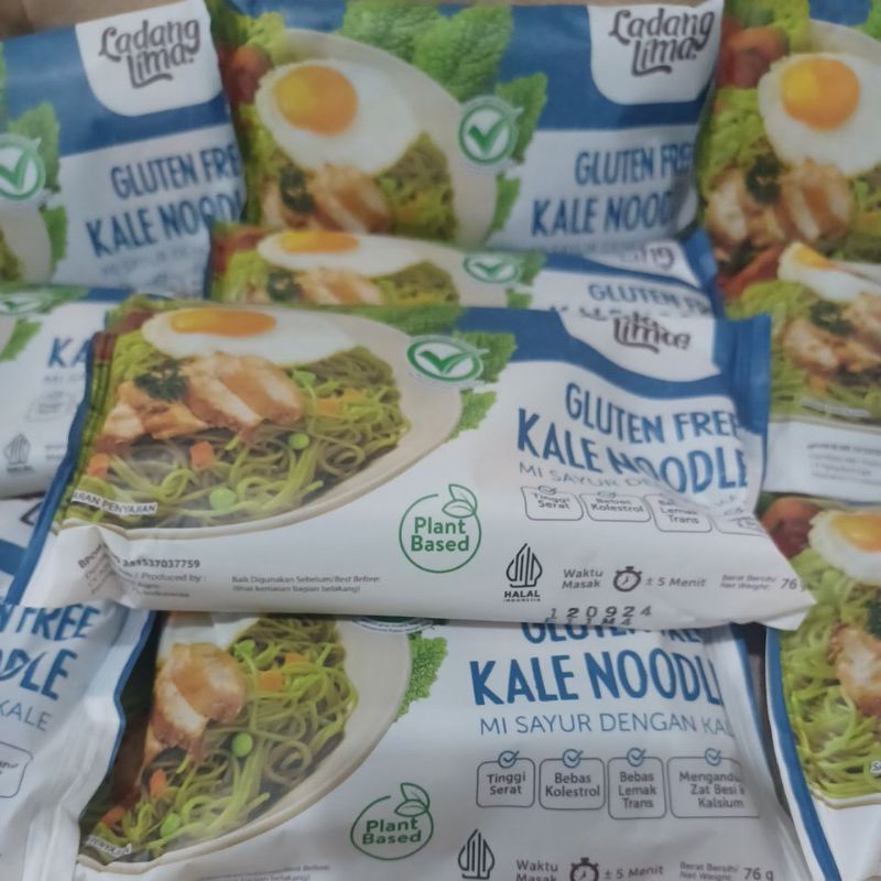 

Mie Sayur Kale Ladang Lima Gluten Free