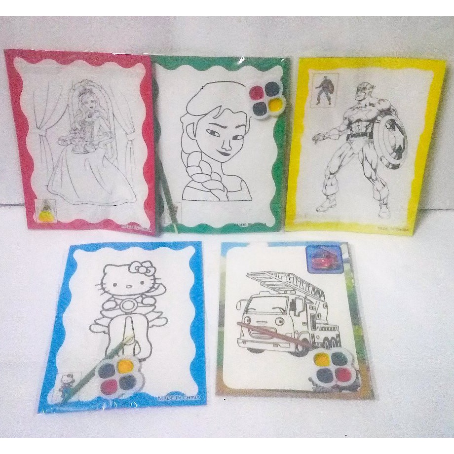 

Harga Murah HFS77.Mewarnai Cat Air Jumbo Ukuran 28 cm X 19 cm HFS-233 Serba Murah