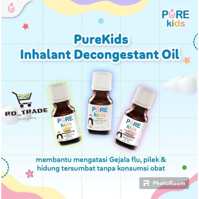 Pure Kids Inhalant / Obat Flu anak / obat flu anak pure