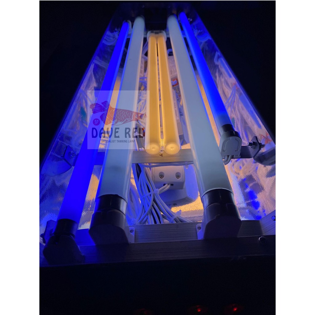 2 Aquazonic 2 Jebo 1 PLL Lampu Tanning Arwana Super Red 70 cm