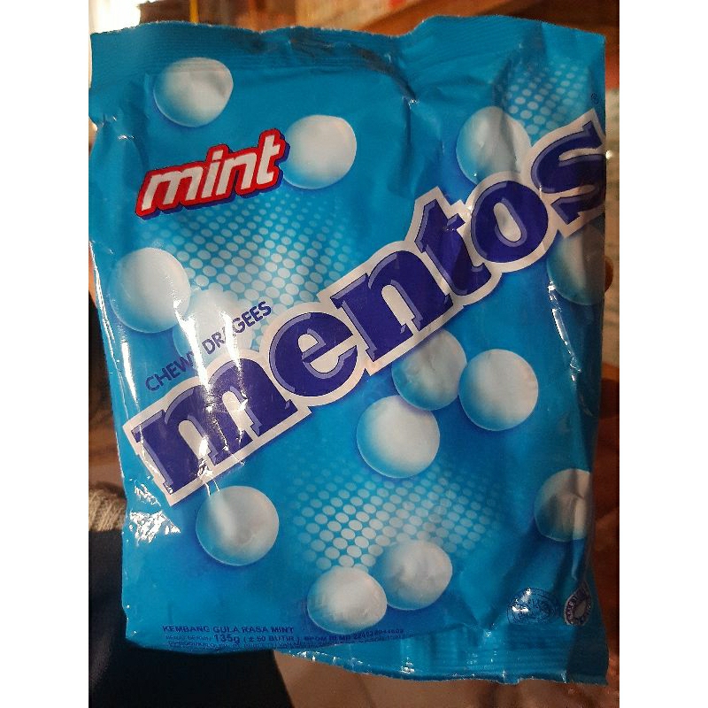 

PERMEN MENTOS MINT 135GRAM