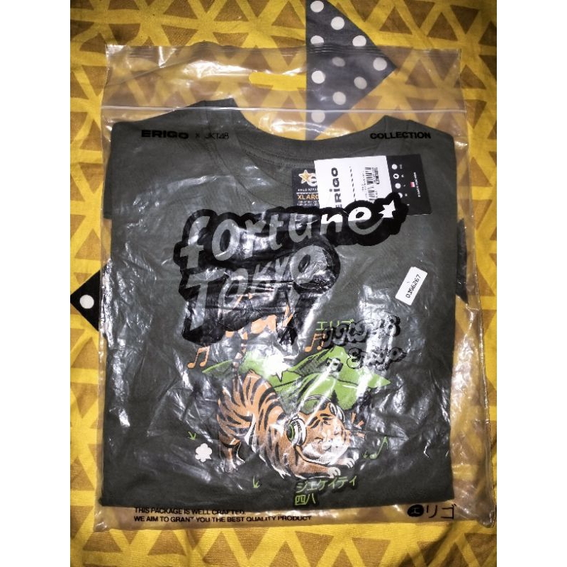 ORIGINAL T-Shirt Oversize Erigo x JKT48 FREYA emoji XL