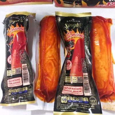 

KODE IOC214 Sosis Kanzler Sosis Pedas Sosis Singles Gochujang 1 pc x 60 gram