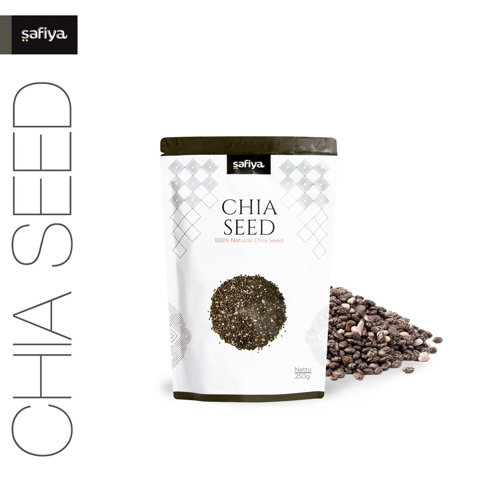 

[KF065] Chia Seed Organik 250 gram Organic Black Chiaseed Authentic Safiya Food 35