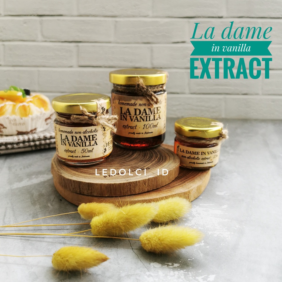 

SG6AR LA DAME IN VANILLA EXTRACT | EKSTRAK VANILLA LA DAME 86100