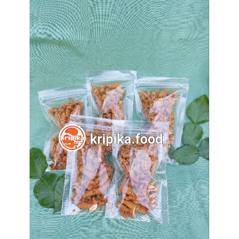 

kripik usus pedas 1 kg paket usaha