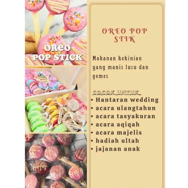 

oreo pops stik
