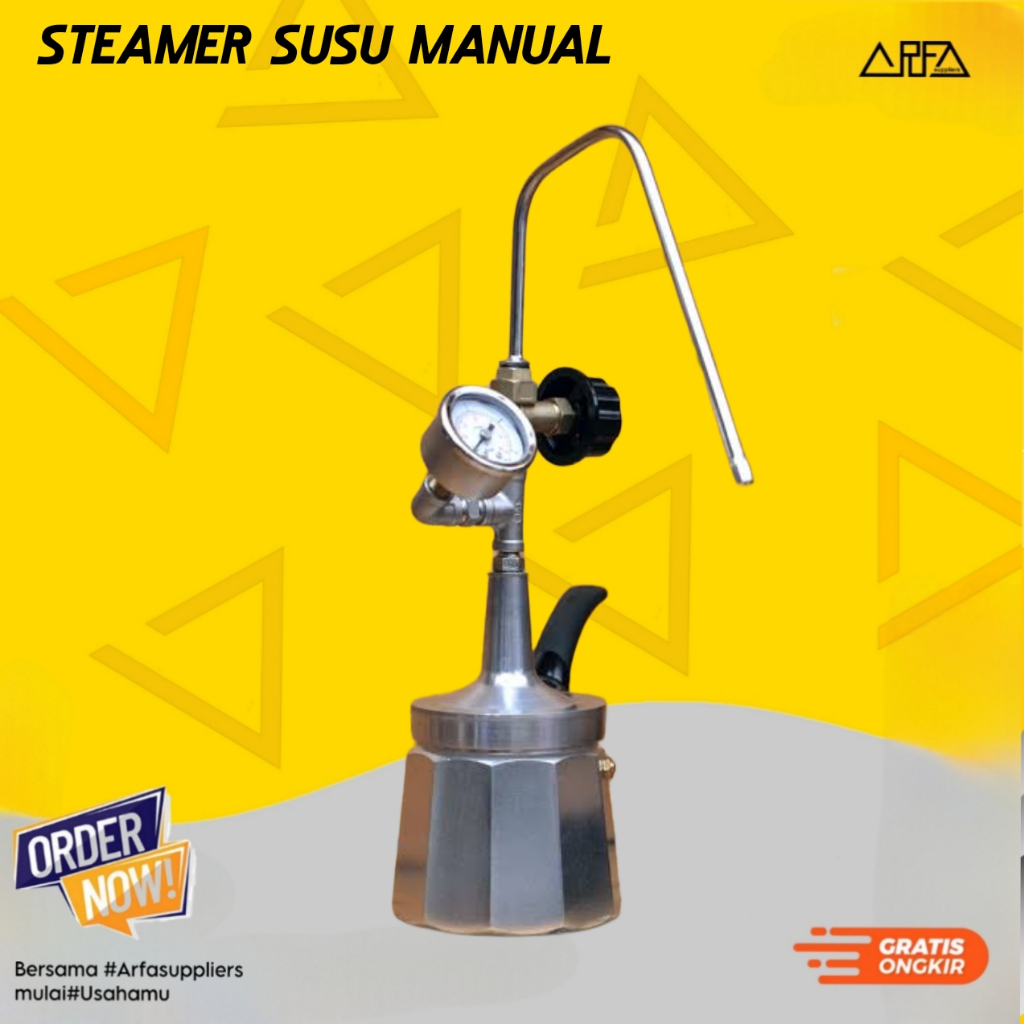 Red Steamer Pemanas Susu Manual